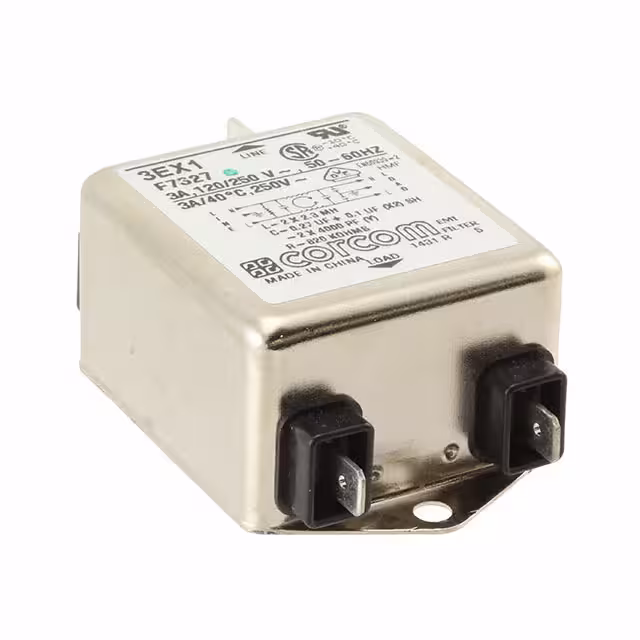 6609059-1 TE Connectivity Corcom Filters  Modules de filtrage de ligne électrique